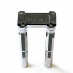 9 analog 1 inch polished chrome pullback riser harley davidson barcraft tall stunt dyna sportster softail low rider s fxd super glide wheelie apex