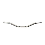 Mirror Finish Beach Handlebars 1" Diameter Wide Mount front view harley davidson softail springer crossbones indian victory