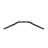 Black Finish 8" inch Ape Hanger motorcycle Handlebars 7/8" inch Diameter top down View 250 500 triumph suzuki honda xg xg500 street harley davidson stainless 
