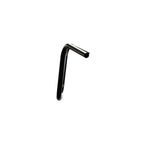 Black Finish 12" inch Ape Hanger motorcycle Handlebars 7/8" inch Diameter side View 250 500 triumph suzuki honda xg xg500 street harley davidson stainless 