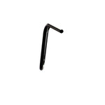 Black Finish 14" inch Ape Hanger motorcycle Handlebars 7/8" inch Diameter side View 250 500 triumph suzuki honda xg xg500 street harley davidson stainless 