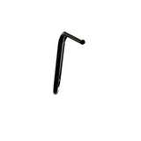 Black Finish 14" inch Ape Hanger motorcycle Handlebars 7/8" inch Diameter side View 250 500 triumph suzuki honda xg xg500 street harley davidson stainless 