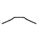 Black Finish 14" inch Ape Hanger motorcycle Handlebars 7/8" inch Diameter top down View 250 500 triumph suzuki honda xg xg500 street harley davidson stainless 