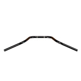 Black Finish 14" inch Ape Hanger motorcycle Handlebars 7/8" inch Diameter top down View 250 500 triumph suzuki honda xg xg500 street harley davidson stainless 