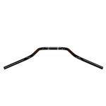 Black Finish 16" inch Ape Hanger motorcycle Handlebars 7/8" inch Diameter top down View 250 500 triumph suzuki honda xg xg500 street harley davidson stainless 