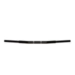 Black Finish Drag bar motorcycle Handlebars 1 1/4" 1.25 inch Diameter front View for Harley Davidson barcraft stainless fatboy softail breakout