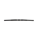 Black Finish Drag bar motorcycle Handlebars 1 1/4" 1.25 inch Diameter rear back View for Harley Davidson barcraft stainless fatboy softail breakout