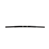 Black Finish Drag bar motorcycle Handlebars 1 1/4" 1.25 inch Diameter rear back View for Harley Davidson barcraft stainless fatboy softail breakout