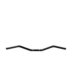 Black Finish Beach bar motorcycle Handlebars 7/8" inch Diameter back View 250 500 triumph suzuki honda xg xg500 street harley davidson stainless 