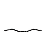 Black Finish Beach bar motorcycle Handlebars 7/8" inch Diameter back View 250 500 triumph suzuki honda xg xg500 street harley davidson stainless 