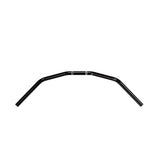 Black Finish Beach bar motorcycle Handlebars 7/8" inch Diameter top down view 250 500 triumph suzuki honda xg xg500 street harley davidson stainless 