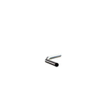 Black Finish Drag bar motorcycle Handlebars 7/8" inch Diameter side View 250 500 triumph suzuki honda xg xg500 street harley davidson stainless 