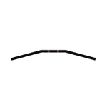 Black Finish Drag bar motorcycle Handlebars 7/8" inch Diameter top downView 250 500 triumph suzuki honda xg xg500 street harley davidson stainless 