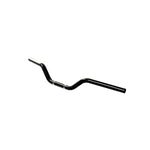 Black Finish Moto bar motorcycle Handlebars 7/8" inch Diameter front View 250 500 triumph suzuki honda xg xg500 street harley davidson stainless