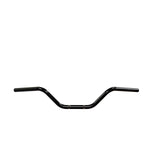 Black Western Handlebars 7/8" Diameter front view 250 500 triumph suzuki honda xg xg500 street harley davidson