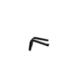 Black Western Handlebars 7/8" Diameter side view 250 500 triumph suzuki honda xg xg500 street harley davidson