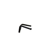 Black Western Handlebars 7/8" Diameter side view 250 500 triumph suzuki honda xg xg500 street harley davidson