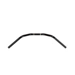 Black Western Handlebars 7/8" Diameter top down view 250 500 triumph suzuki honda xg xg500 street harley davidson