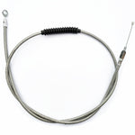 Braided clutch cable stainless silver chrome harley davidson sportster XL 1200 883 hugger iron 48 72 nightster XLH custom roadtster sport