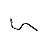 Black Finish buckhorn bar motorcycle Handlebars 7/8" inch Diameter front View 250 500 triumph suzuki honda xg xg500 street harley davidson stainless 