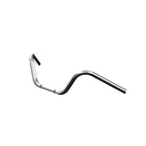 Buckhorn handlebars wide mount 1.25 inch diameter. Side view. harley davidson springer indian chief chieftain vintage suzuki m109r c109 roadliner thunderbird