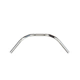 Mirror Finish Buckhorn handlebars 1" Diametertop down view harley davidson softail springer crossbones indian victory