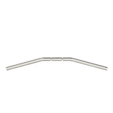 Mirror Finish drag bar motorcycle Handlebars 7/8" inch Diameter top down View 250 500 triumph suzuki honda xg xg500 street harley davidson stainless 