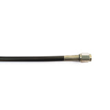 ABS upper front brake line harley davidson braided black smoke carbon dyna street bob FXD super glide low rider wide glide