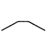 Black Old School Ape Hanger Handlebars 7/8" Diameter top down view 250 500 triumph suzuki honda xg xg500 street harley davidson