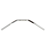 Mirror Finish Old School Ape Hanger Handlebars 1" Diameter wide mount top down view harley davidson softail springer crossbones indian victory