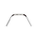 Mirror Finish pullback motorcycle Handlebars 7/8" inch Diameter top down View 250 500 triumph suzuki honda xg xg500 street harley davidson stainless 