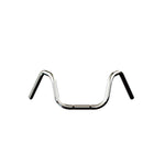Mirror Finish six bend motorcycle Handlebars 7/8" inch Diameter front View 250 500 triumph suzuki honda xg xg500 street harley davidson stainless 
