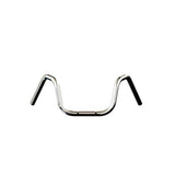 Mirror Finish six bend motorcycle Handlebars 7/8" inch Diameter front View 250 500 triumph suzuki honda xg xg500 street harley davidson stainless 