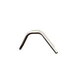Mirror Finish six bend motorcycle Handlebars 7/8" inch Diameter side View 250 500 triumph suzuki honda xg xg500 street harley davidson stainless 