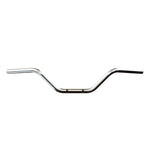 Mirror Finish Western Bar Handlebars 1" Diameter Front View stainless steel  for Harley Davidson barcraft stainless softail dyna sportster