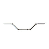 Western Handlebar wide mount for 1.25 inch diameter mirror polish. front view. Fits harley davidson springer indian chief chieftain vintage suzuki m109r c109 roadliner thunderbird