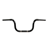 1-1/4” 10 Ape Hanger Black Motorcycle Fat Handlebars for Softail Springer, Indian Springfield, Chief, M109R front