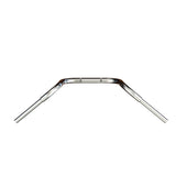 1-1/4” 10 Ape Hanger Stainless Motorcycle Fat Handlebars for Softail Springer, Indian Springfield, Chief, M109R top down