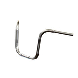 1-1/4” 14 Ape Hanger Stainless Motorcycle Fat Handlebars for Softail Springer, Indian Springfield, Chief, M109R side