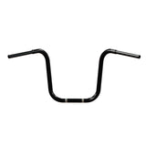 1-1/4” 16 Ape Hanger Black Motorcycle Fat Handlebars for Softail Springer, Indian Springfield, Chief,  M109R back