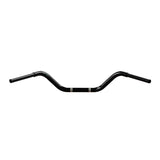 1-1/4” Western Bars Black Motorcycle Fat Handlebars for Softail Springer, Indian Springfield, Chief,  M109R back