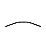 Black Moto Bar Handlebars 1" Diameter Top View